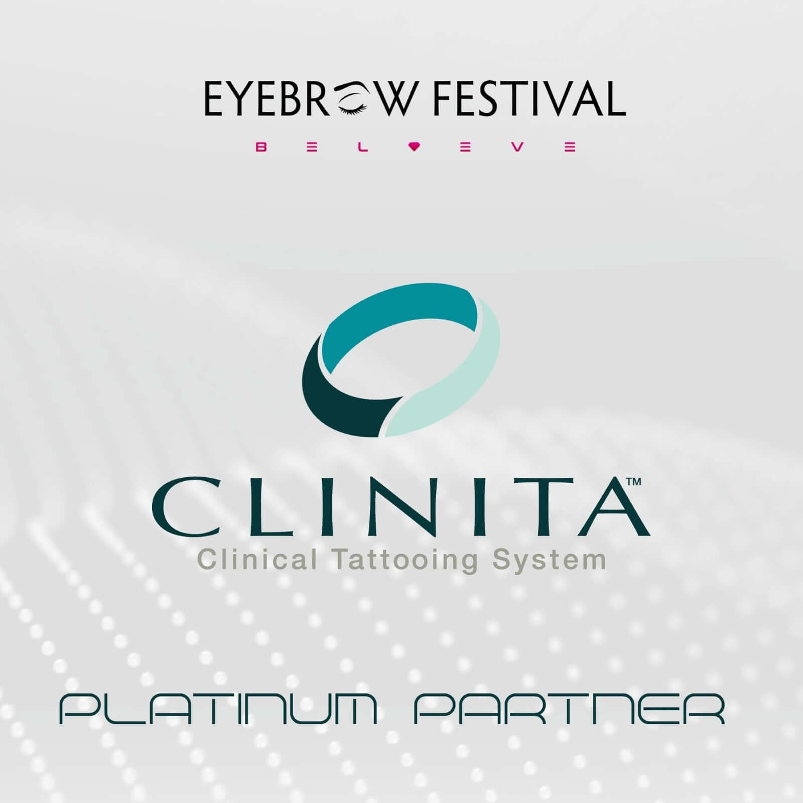 Eyebrow Festival di Rotterdam Clinita platinum sponsor ufficiale del festival