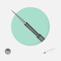 1 Punta Pure 0,30mm Steel Elite Liner con Nano tecnologia per una definizione precisa e fluida. Ideale per professionisti esigenti.
