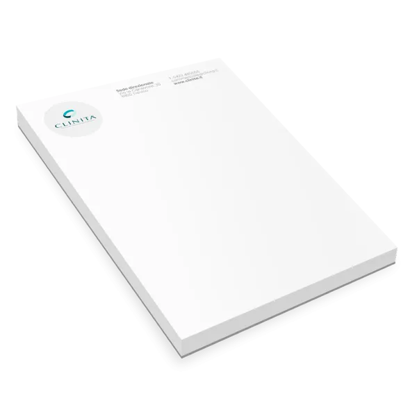 Block notes formato A4.