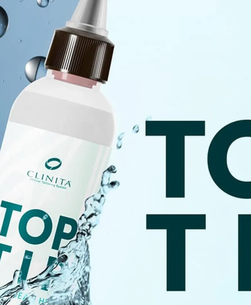 The new Top Tip dermopigmentation cleanser