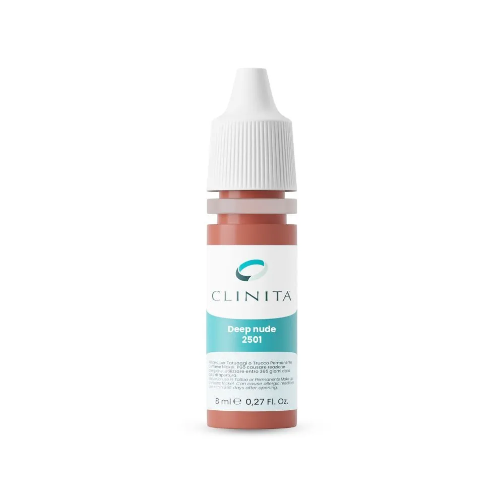 Colori Tatuaggio Labbra e Areola 2501 Deep Nude Pro Clinita